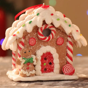 Christmas LED Hanging Ornaments – Snowman, Gingerbread & Santa