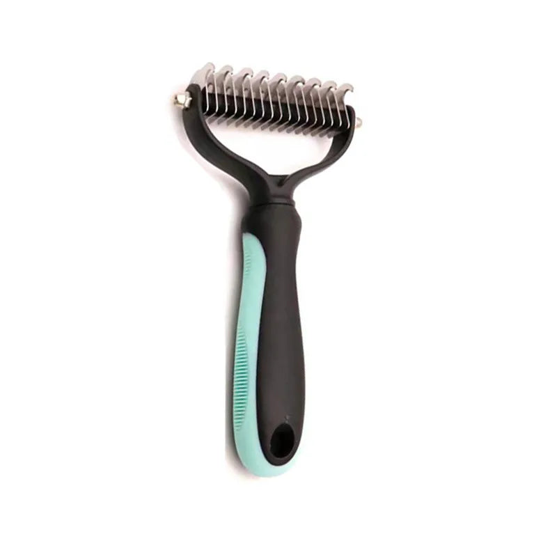 Pet Deshedding Brush for Dogs & Cats – Fur Remover Comb