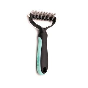 Pet Deshedding Brush for Dogs & Cats – Fur Remover Comb