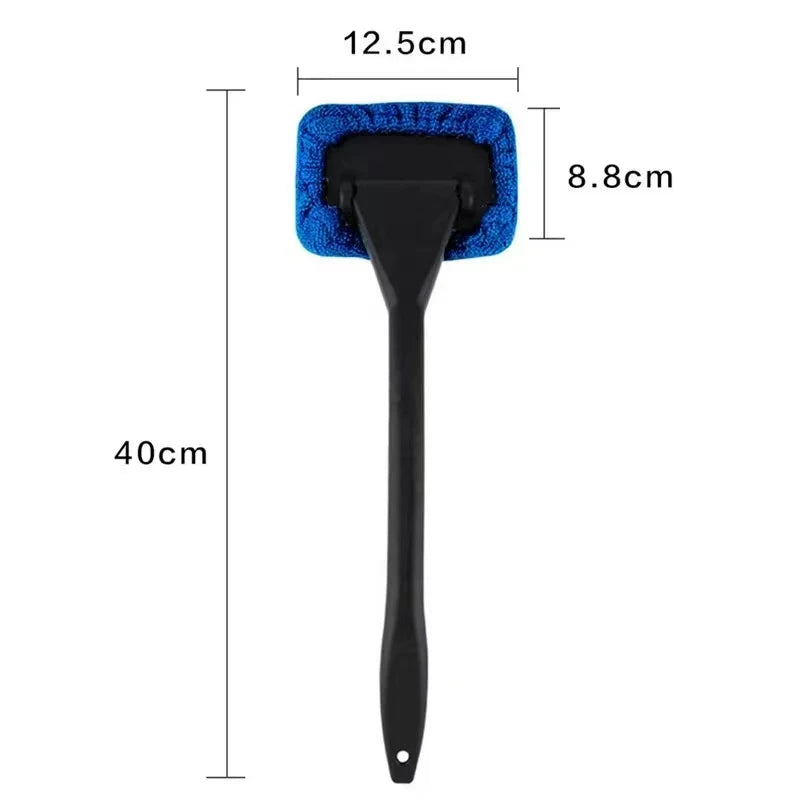 Car Window Cleaning Brush – Long Handle Windshield Cleaner