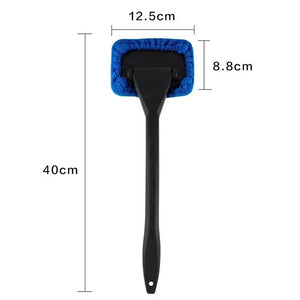 Car Window Cleaning Brush – Long Handle Windshield Cleaner