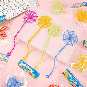 SEO Title: Sticky Hands & Spider Web Fidget Toys for Kids – Party Favor Gifts