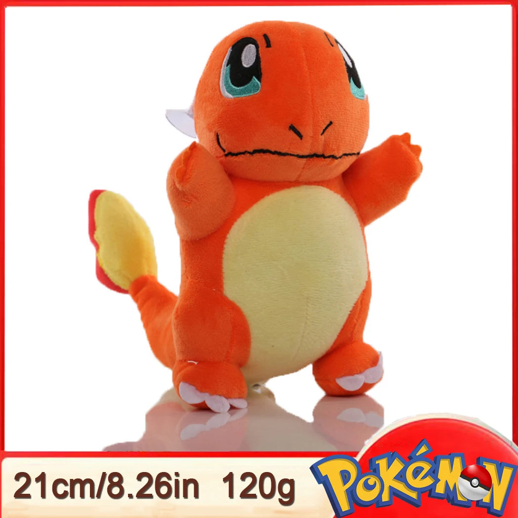 Pokémon Plush Toys 15–25cm – Pikachu, Eevee, Gengar & More
