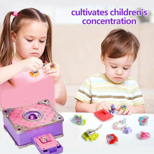 DIY Magic Jewelry Making Kit for Girls – Creative Craft Set