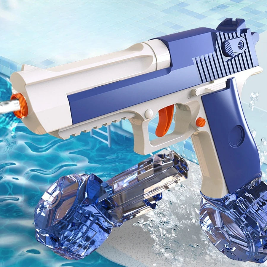 Kids Continuous Water Gun Toy | Outdoor Beach & Water Play Game