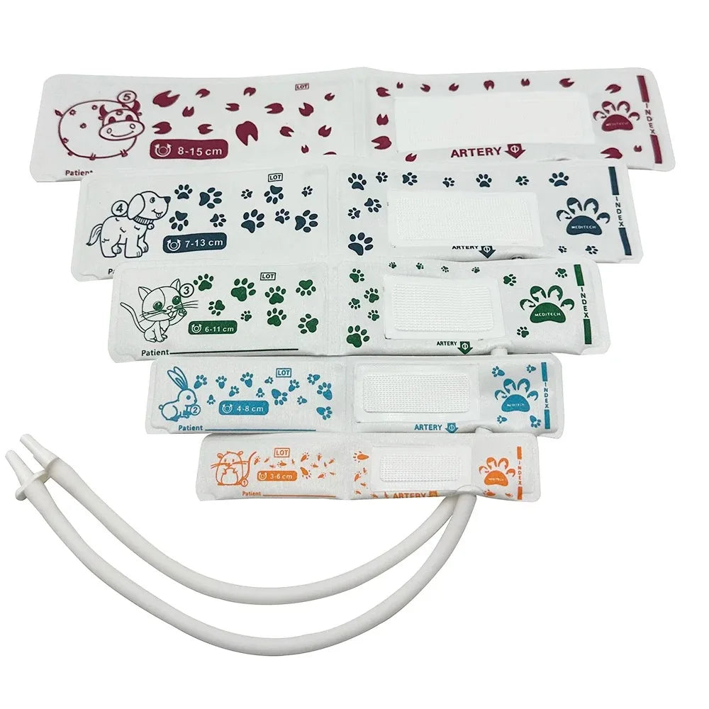 SEO Title: Disposable Pet Blood Pressure Cuff for Cats, Dogs & Small Animals