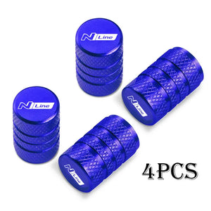 Hyundai N Line Tire Valve Caps – Waterproof Wheel Stem Covers