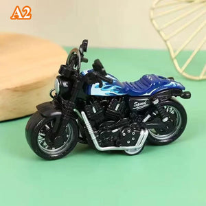 Mini Motorcycle Model Toy – Alloy Bike Toy for Kids & Boys