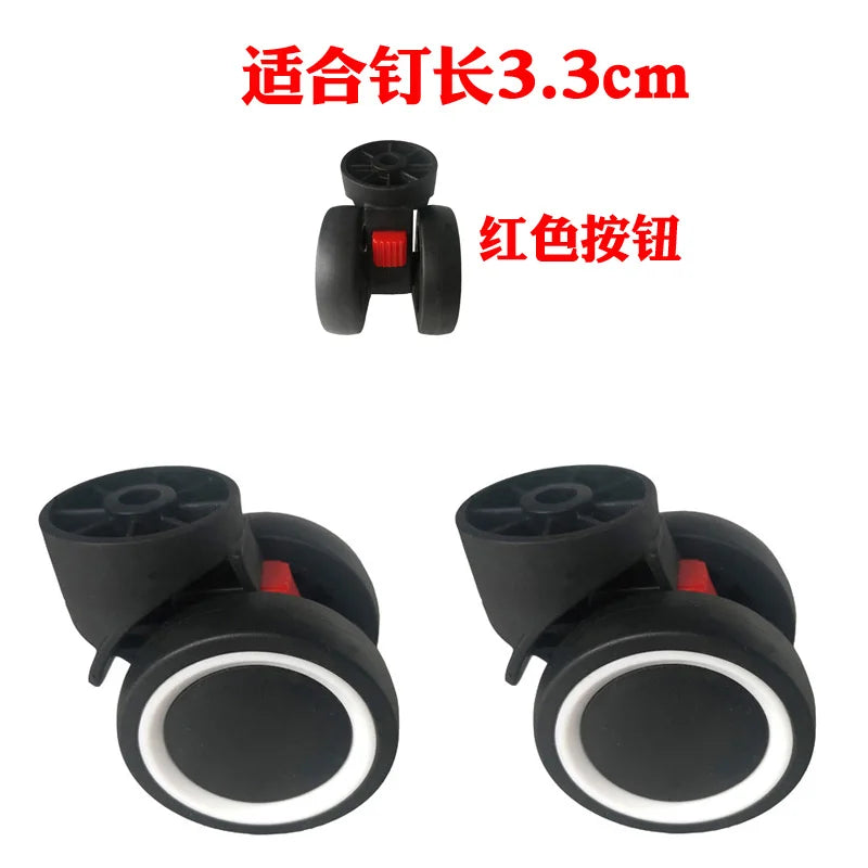 Universal Luggage Replacement Wheels – Detachable Suitcase Wheels