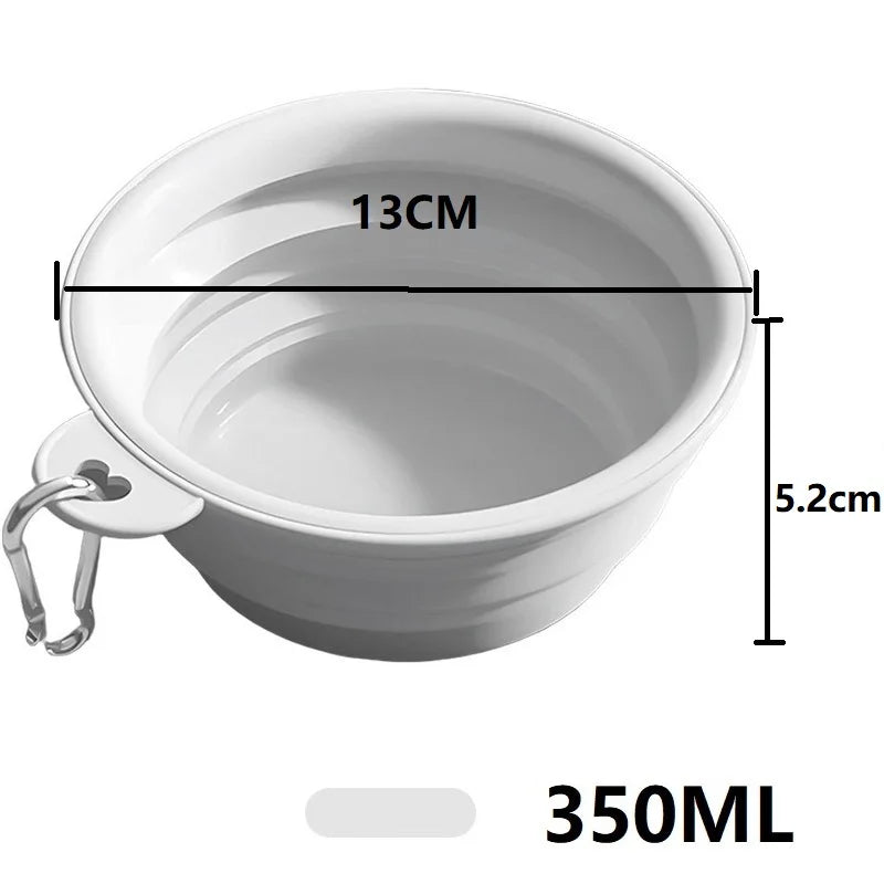 SEO Title: 350ml Collapsible Pet Bowl – Portable Dog & Cat Water Bowl