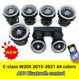Mercedes-Benz C-Class W205 Ambient Light Air Vent – APP Control