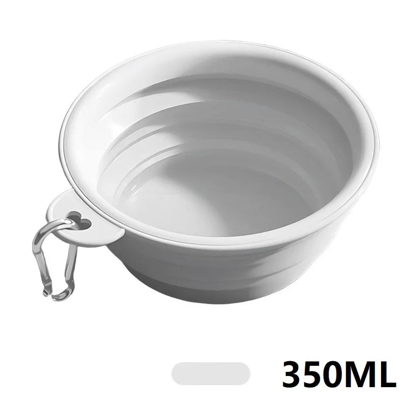 SEO Title: 350ml Collapsible Pet Bowl – Portable Dog & Cat Water Bowl