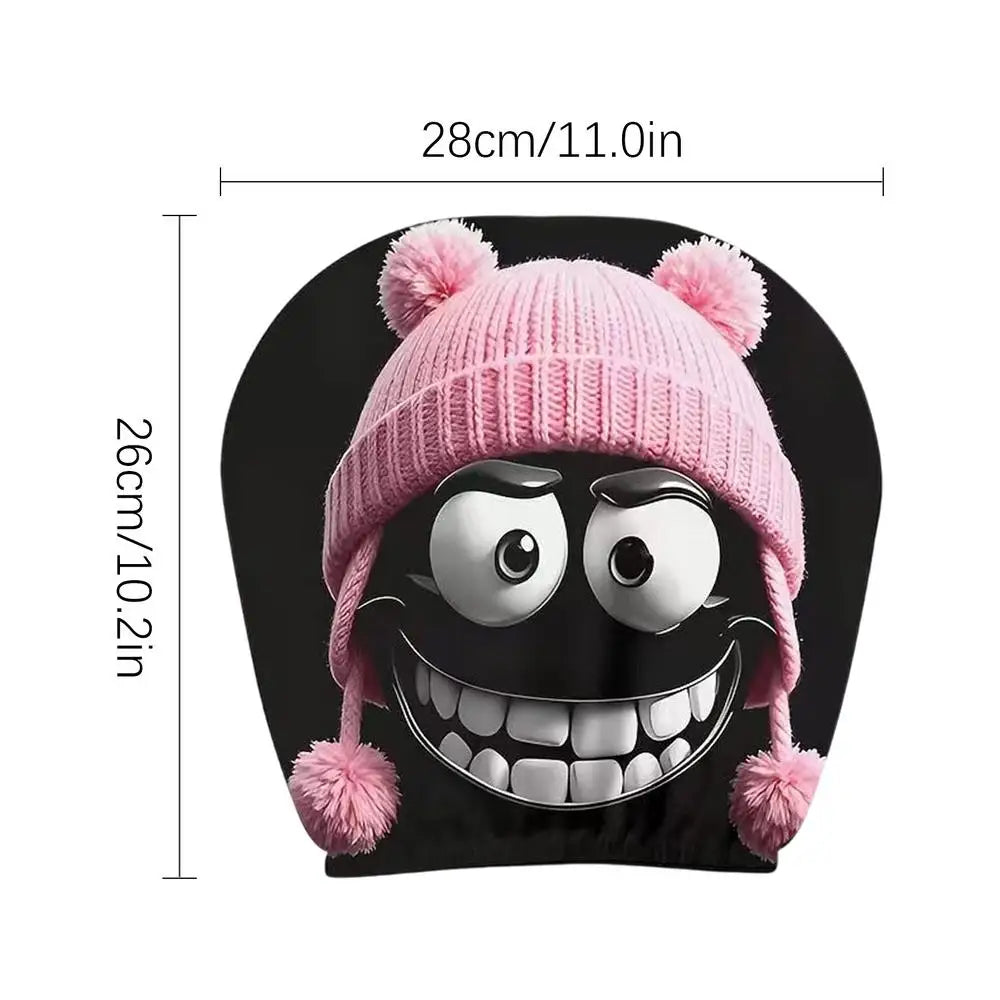 Funny Car Headrest Cover – Stylish Interior Decor