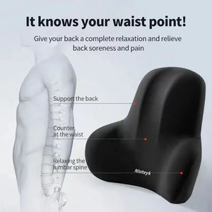 Memory Foam Car Neck & Lumbar Support Cushion