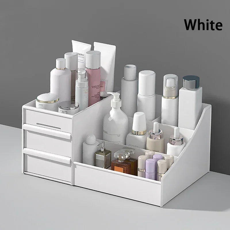 Large Capacity Cosmetic Organizer – Makeup & Jewelry Storage Box