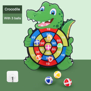 Kids Sticky Ball Dart Board | Educational Indoor Sports Toy Ages 3–7
