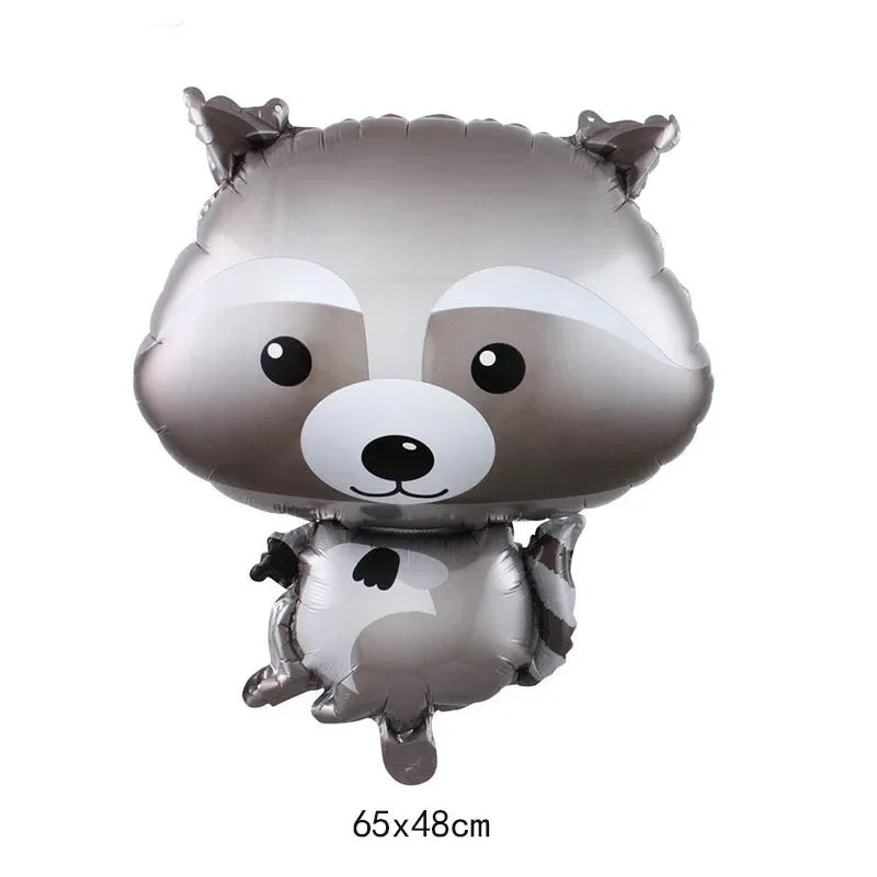Jungle Safari Deer Foil Balloon – Animal Birthday Party Decorations