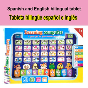 Kids Educational Learning Tablet, Interactive Language Toy