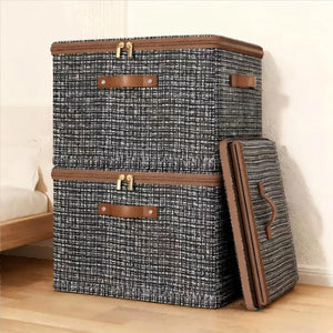 Collapsible Closet Organizer – Clothes & Blanket Storage Box