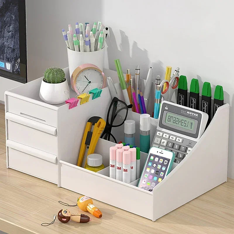 Large Capacity Cosmetic Organizer – Makeup & Jewelry Storage Box