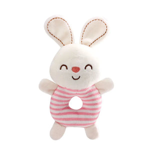 Baby Plush Animal Rattle Toy – Soft Infant Learning Toy 0–24 Months