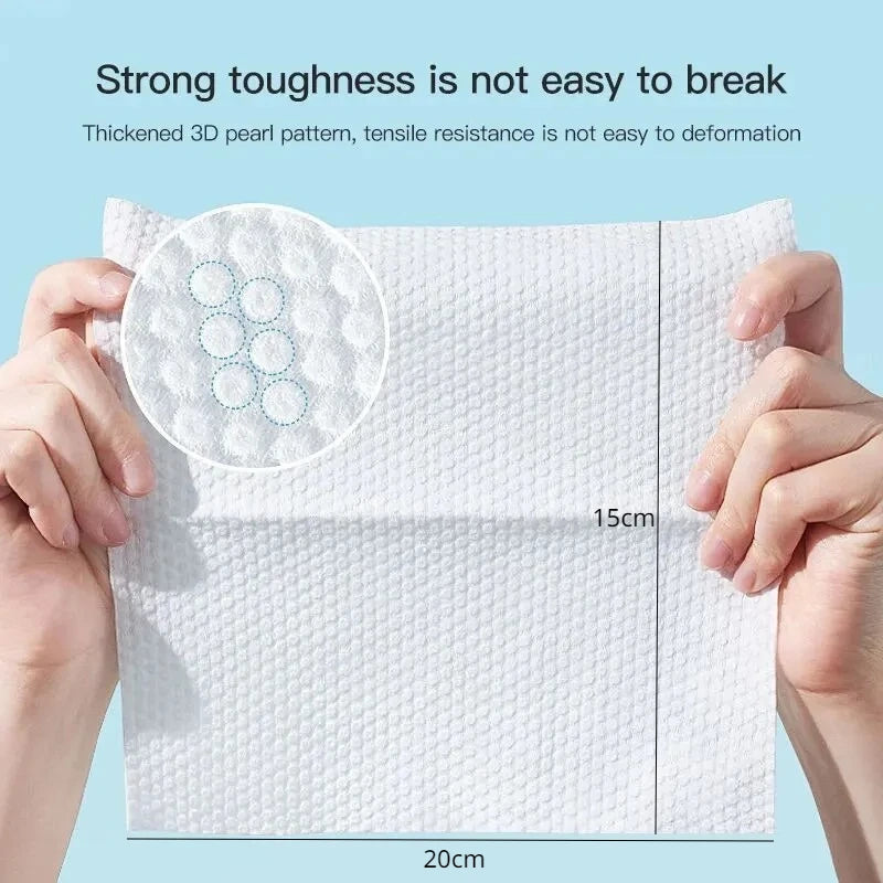 Disposable Cotton Face Towels – Soft, Absorbent, 50/100 Pcs