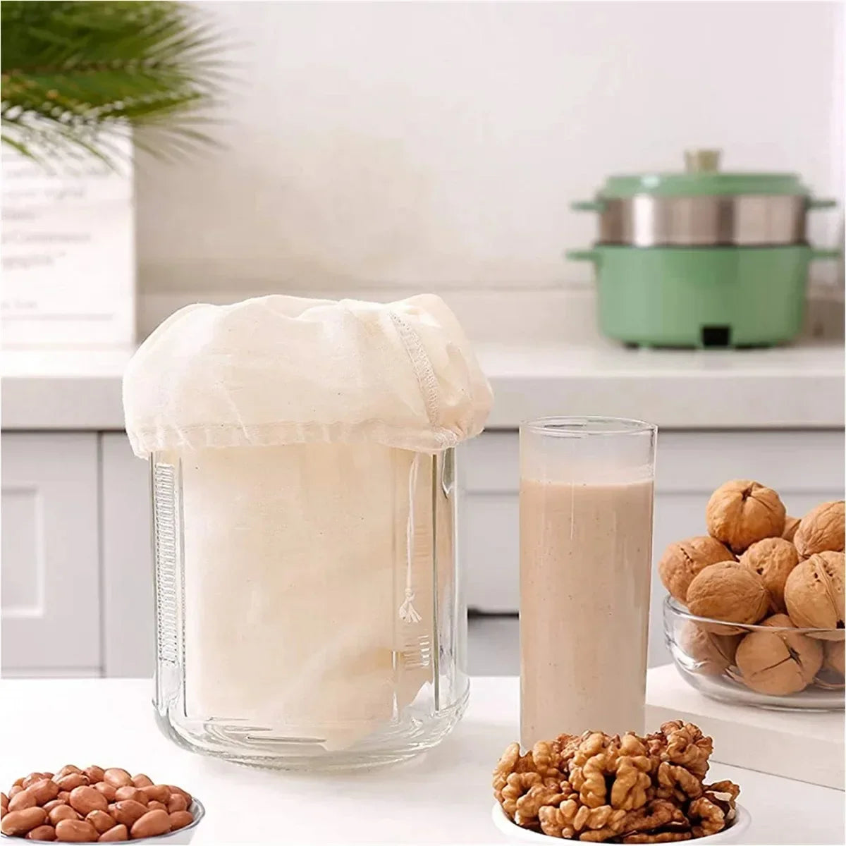 Cotton Cheesecloth Filter – Reusable Kitchen Straining Cloth
