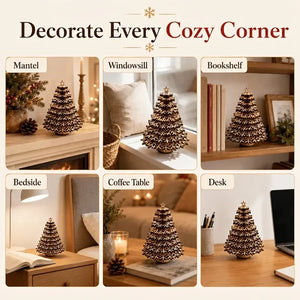 DIY 3D Wooden Christmas Tree – Festive Desktop Decor