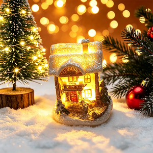Christmas House Night Light Decoration & Kids Gift