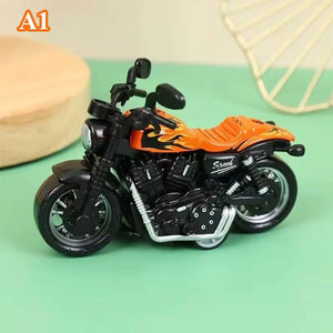 Mini Motorcycle Model Toy – Alloy Bike Toy for Kids & Boys