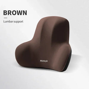 Memory Foam Car Neck & Lumbar Support Cushion