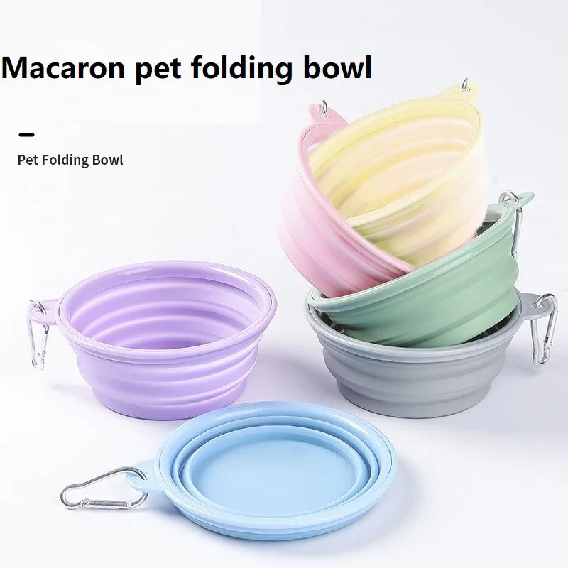 SEO Title: 350ml Collapsible Pet Bowl – Portable Dog & Cat Water Bowl