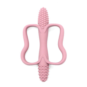 Writing  Baby Silicone Teething Toy with Easy-Grip Handle