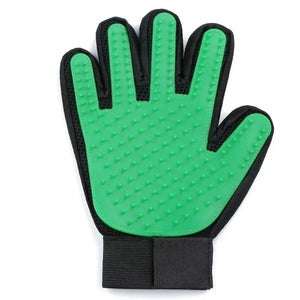 Silicone Pet Grooming Gloves for Dogs & Cats – Hair Remover