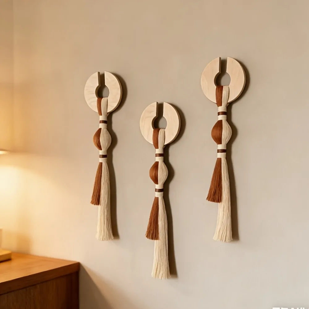 Scandinavian Boho Wall Decor – Large Fiber Art Hanging