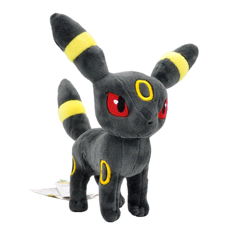 Eevee Family Pokémon Plush Toys – Sylveon, Umbreon & Vaporeon Dolls