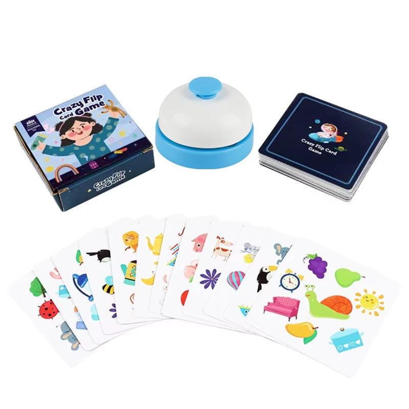 Memory Matching Cards Game – Animal & Traffic Brain Training Toy for Kids