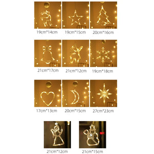 Christmas LED Hanging Lights & Window Decorations
