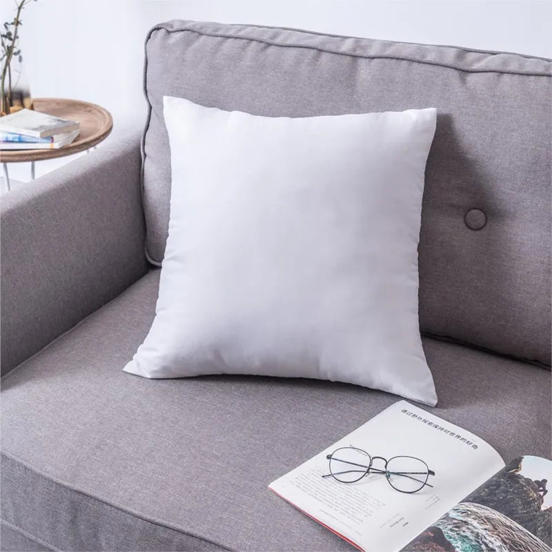 White Bounce Back Cushion Insert – Sofa, Car & Home Pillow Core
