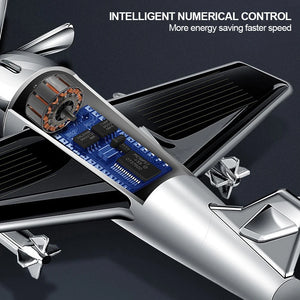 Solar Airplane Car Decor – Center Console Air Freshener