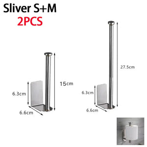 Stainless Steel Paper Towel Holder – Under Sink Organizer