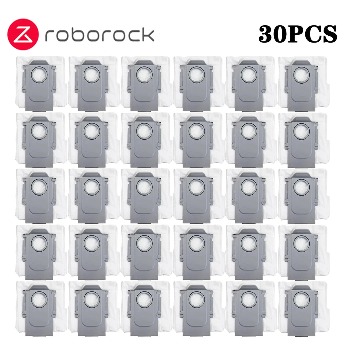 Roborock Robot Vacuum Dust Bags – S8 MaxV Ultra, Q Revo & Saros 10 Compatible