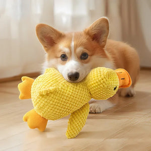 Labubo Interactive Plush Pet Toy – Squeaky Chew Toy for Cats & Dogs