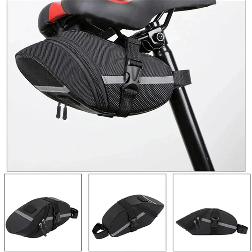 Waterproof MTB Bicycle Saddle Bag – Universal Cycling Tail Bag