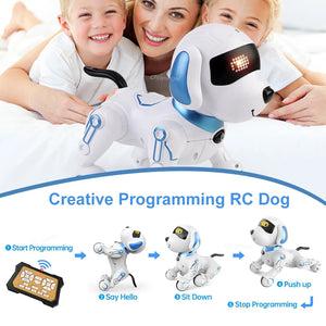RC Robot Dog Toy – Interactive Smart Pet for Kids