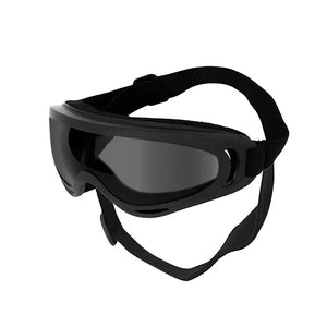 Pet Goggles Adjustable Anti UV Glare Windproof Sunglasses for Dogs Outdoor Hiking Running Beach All Breeds Eye Protection Black