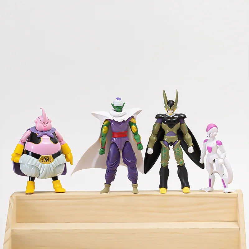 Dragon Ball Z Action Figures Set – Goku, Gohan, Vegeta & Frieza