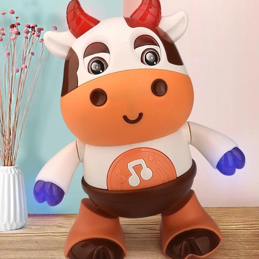 Writing  Baby Dancing Cow Toy with Music & Funny Moves | Interactive Plush Toy