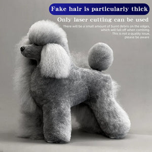 SEO Title: Poodle Dog Grooming Practice Model – Full Body Pet Grooming Dummy