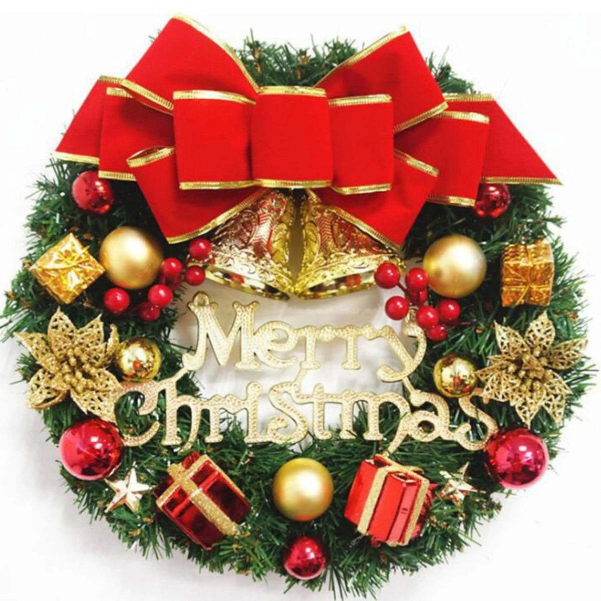 Handmade Christmas Wreath for Door & Window Decor